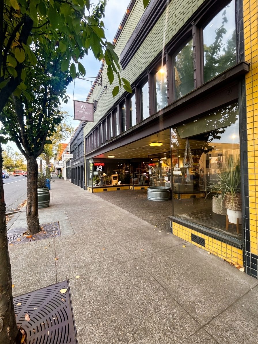 The Critter Cabana storefront on First Street, where it all started